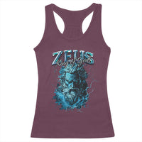 Greek Mythology Zeus Racerback Tank Top King Of Gods