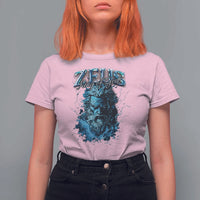 Greek Mythology Zeus T Shirt For Women King Of Gods
