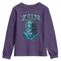 Greek Mythology Zeus Youth Sweatshirt King Of Gods