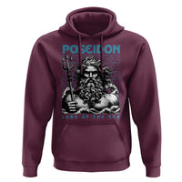 Greek Mythology Poseidon Hoodie Lord Of The Sea Trident
