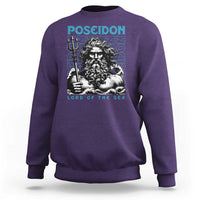 Greek Mythology Poseidon Sweatshirt Lord Of The Sea Trident