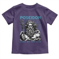 Greek Mythology Poseidon Toddler T Shirt Lord Of The Sea Trident