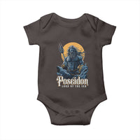 Ancient Greek Mythology Poseidon Baby Onesie Lord Of The Sea Trident