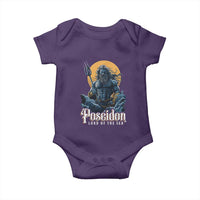Ancient Greek Mythology Poseidon Baby Onesie Lord Of The Sea Trident