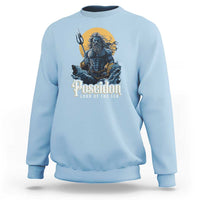 Ancient Greek Mythology Poseidon Sweatshirt Lord Of The Sea Trident