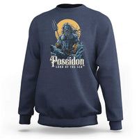 Ancient Greek Mythology Poseidon Sweatshirt Lord Of The Sea Trident