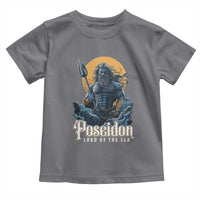 Ancient Greek Mythology Poseidon Toddler T Shirt Lord Of The Sea Trident