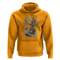 Greek Mythology Poseidon Hoodie The King Triton Mermaid Dad