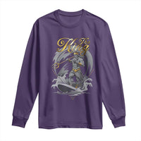 Greek Mythology Poseidon Long Sleeve Shirt The King Triton Mermaid Dad