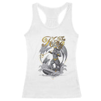 Greek Mythology Poseidon Racerback Tank Top The King Triton Mermaid Dad