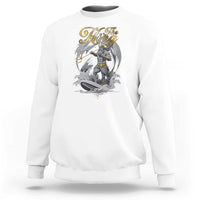 Greek Mythology Poseidon Sweatshirt The King Triton Mermaid Dad