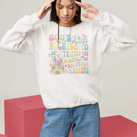 Scuba VBS 2024 Sweatshirt God's Rock Solid Vacation Bible School Christian - Wonder Print Shop