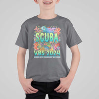Scuba VBS 2024 T Shirt For Kid Diving Into Friendship Vacation Bible School - Wonder Print Shop