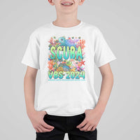 Scuba VBS 2024 T Shirt For Kid Diving Into Friendship Vacation Bible School - Wonder Print Shop