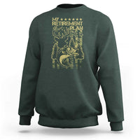 Funny My Retirement Plan Hunting Fishing Sweatshirt - Wonder Print Shop