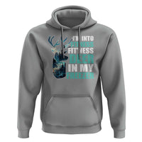 Funny Hunting Hoodie I'm Into Fitness Fit'Ness Deer In My Freezer Deer - Wonder Print Shop