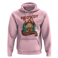 Christmas Cowboy Cat Hoodie Meowdy Christmas And Happy Mew Year