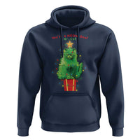 Funny Christmas Cat Hoodie You Are A Meow One Mr. Cat Green Cat