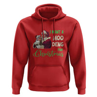 Funny I Want A Moo Deng For Christmas Hoodie
