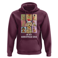 Funny Xmas Dog Hoodie Santa Golden Doodle In My Christmas Era