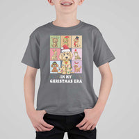 Funny Xmas Dog T Shirt For Kid Santa Golden Doodle In My Christmas Era - Wonder Print Shop