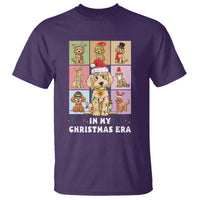 Funny Xmas Dog T Shirt Santa Golden Doodle In My Christmas Era - Wonder Print Shop
