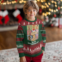 Funny Xmas Dog Ugly Christmas Sweater Santa Golden Doodle In My Christmas Era - Wonder Print Shop