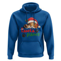 Funny Christmas Santa Paws Dogs And Cats Hoodie