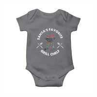 Funny Xmas Grilling Baby Onesie Christmas