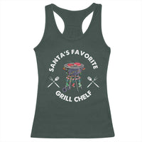 Funny Xmas Grilling Racerback Tank Top Christmas
