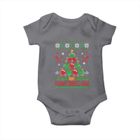 Funny Xmas Grilling Baby Onesie Merry Grill Mas Santa Grilling BBQ Smoking Meat