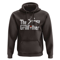Funny Grill Dad Hoodie The Grillfather BBQ Party Grilling