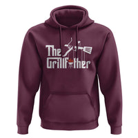 Funny Grill Dad Hoodie The Grillfather BBQ Party Grilling
