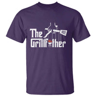 Funny Grill Dad T Shirt The Grillfather BBQ Party Grilling - Wonder Print Shop