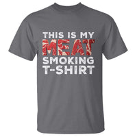 Funny This Is My Meat Smoking T Shirt Grilling BBQ Lover - Wonder Print Shop