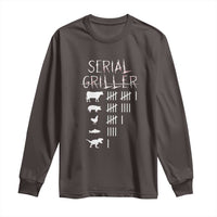 Funny Chelf Long Sleeve Shirt Serial Griller Grilling BBQ Pitmaster
