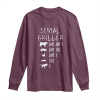 Funny Chelf Long Sleeve Shirt Serial Griller Grilling BBQ Pitmaster