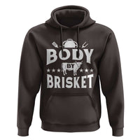 Funny Pitmaster BBQ Hoodie Body By Brisket Smoker Grilling