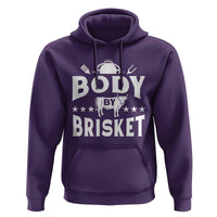 Funny Pitmaster BBQ Hoodie Body By Brisket Smoker Grilling