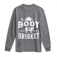 Funny Pitmaster BBQ Long Sleeve Shirt Body By Brisket Smoker Grilling