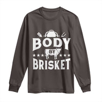 Funny Pitmaster BBQ Long Sleeve Shirt Body By Brisket Smoker Grilling
