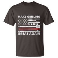 Funny BBQ Grilling Pitmaster T Shirt Make Grilling Great Again Chef Smoking Tools - Wonder Print Shop