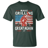 Funny BBQ Lover T Shirt Make Grilling Great Again Smoker Grill Sausages - Wonder Print Shop