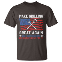 Funny BBQ Lover T Shirt Make Grilling Great Again And The Vegetarians Are Going To Pay For It - Wonder Print Shop