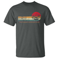Funny BBQ Lover T Shirt Grilling Chillin' Refillin Beer Drinking Smoker Grilling Pitmaster - Wonder Print Shop