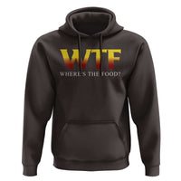 Funny BBQ Lover Hoodie WTF Where's The Food Grilling