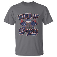 Funny BBQ Grilling T Shirt Mind If I Smoke Smoker - Wonder Print Shop