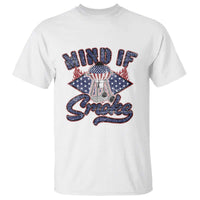 Funny BBQ Grilling T Shirt Mind If I Smoke Smoker - Wonder Print Shop