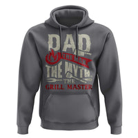 Funny BBQ Grilling Pitmaster Hoodie Dad The Man The Myth The Grill Master