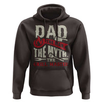 Funny BBQ Grilling Pitmaster Hoodie Dad The Man The Myth The Grill Master